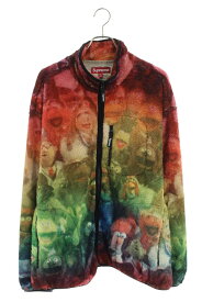 シュプリーム SUPREME　サイズ:XXL 24SS Muppets Fleece Jacket マペッツフリースブルゾン(マルチカラー)【211142】【BS55】【メンズ】【中古】bb297#rinkan*B