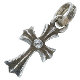 クロムハーツ Chrome Hearts　 CRS BBYFAT ベイビーファット チャーム シルバーネックレストップ(シルバー 2.26g)【021142】【OS06】【小物】【中古】bb177#rinkan*B