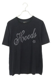 ネイバーフッド NEIGHBORHOOD　サイズ:2 フロントロゴプリントTシャツ(ブラック)【304052】【BS99】【メンズ】【中古】bb443#rinkan*B