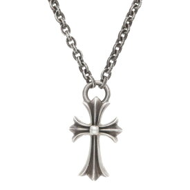 クロムハーツ Chrome Hearts　サイズ:24inch PPR CHN SML CH CRS シルバーネックレス(シルバー 65.4g)【924052】【SJ02】【小物】【中古】bb415#rinkan*B
