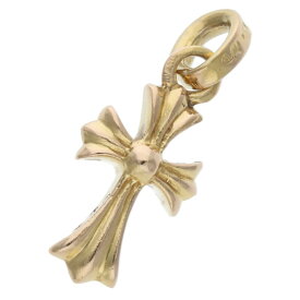 クロムハーツ Chrome Hearts　 22K CRS BBYFAT 22Kベイビーファット チャーム ゴールドネックレストップ(イエローゴールド 3.79g)【015052】【OS06】【小物】【中古】bb440#rinkan*B