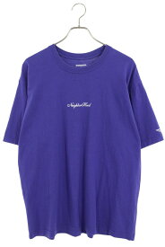 ネイバーフッド NEIGHBORHOOD　サイズ:M ロゴプリントTシャツ(ブルー)【106052】【BS99】【メンズ】【中古】bb212#rinkan*B