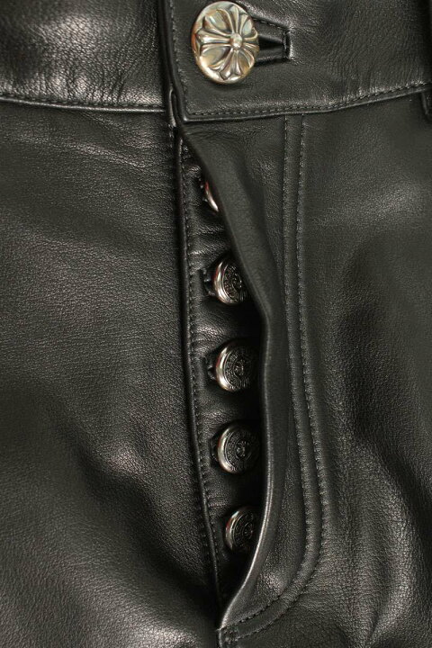 楽天市場】クロムハーツ Chrome Hearts サイズ:29インチ LTHR PANTS 