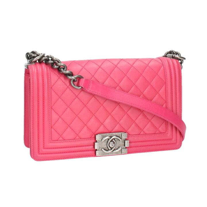楽天市場】シャネル CHANEL ボーイシャネル ココマークキルティング 