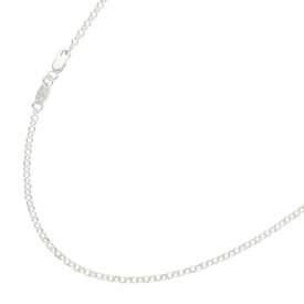 クロムハーツ Chrome Hearts　サイズ:24inch NECKCHAIN R24 ロールチェーン24inch シルバーネックレス(シルバー 6.44g)【806052】【GZ11】【小物】【中古】bb17#rinkan*S