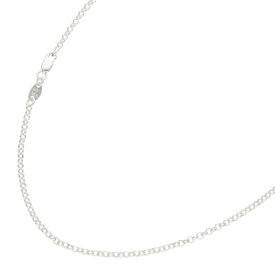 クロムハーツ Chrome Hearts　サイズ:24inch NECKCHAIN R24 ロールチェーン24inch シルバーネックレス(シルバー 6.52g)【906052】【SJ02】【小物】【中古】bb17#rinkan*S