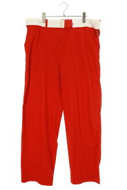 アッセンブル aSSemBle　　サイズ:L AF1A4502 ボンテージロングパンツ(レッド)【826052】【BS99】【メンズ】【中古】bb187#rinkan*B