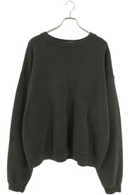 チェリーロサンゼルスCHERRY LOS ANGELES　×ガールズドントクライ Girls Dont Cry サイズ:L ロゴクルーネックスウェット(ダークグレー)【108052】【BS99】【メンズ】【中古】bb78#rinkan*B