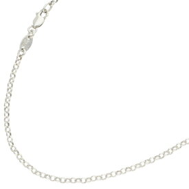 クロムハーツ Chrome Hearts　サイズ:24inch NECKCHAIN R24 ロールチェーン24inch シルバーネックレス(シルバー 6.18g)【127052】【NO05】【小物】【中古】bb450#rinkan*B