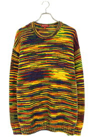 シュプリーム SUPREME　サイズ:XL Static Sweater スタティックニット(マルチ)【919052】【BS55】【メンズ】【中古】bb356#rinkan*B