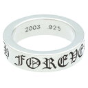 クロムハーツ Chrome Hearts　サイズ:16号 6mm SPACER FOREVER 6mmスペーサーフォーエバー シルバーリング(シルバー 1…