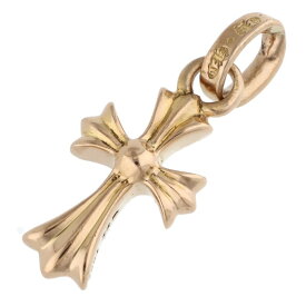 クロムハーツ Chrome Hearts　 22K CRS BBYFAT 22Kベイビーファット ゴールドネックレストップ(イエローゴールド 3.63g)【310152】【NO05】【小物】【中古】bb411#rinkan*B