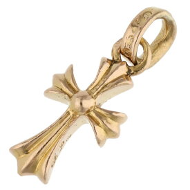 クロムハーツ Chrome Hearts　 22K CRS BBYFAT 22Kベイビーファット チャーム ゴールドネックレストップ(イエローゴールド 3.69g)【101152】【NO05】【小物】【中古】bb209#rinkan*B