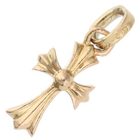 クロムハーツ Chrome Hearts　 22K CRS BBYFAT 22Kベイビーファット チャーム ゴールドネックレストップ(イエローゴールド 3.76g)【011152】【GZ11】【小物】【中古】bb51#rinkan*B