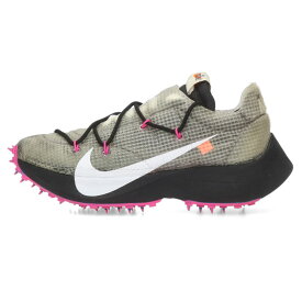 ナイキ オフホワイト NIKE OFF-WHITE　サイズ:24cm WMNS VAPOR STREET CD8178-001 ヴェイパーストリートスニーカー(ブラック)【712152】【BS99】【レディース】【小物】【中古】bb187#rinkan*B