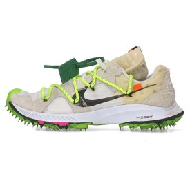 ナイキ オフホワイト NIKE OFF-WHITE　サイズ:28cm CD8179-100 Women's Air Zoom Terra Kiger ウィメンズ エアズーム テラ カイガースニーカー(ホワイト調)【101062】【BS99】【レディース】【小物】【中古】bb33#rinkan*B
