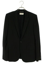 サンローランパリ SAINT LAURENT PARIS　サイズ:46 392890 YYL09 ピークドラペル 1B テーラードジャケット(ブラック)【901062】【BS99】【メンズ】【中古】bb87#rinkan*B