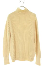 アンデルセンアンデルセン ANDERSEN-ANDERSEN　サイズ:M ハイネック5ゲージウールニット(ベージュ)【611062】【BS99】【メンズ】【中古】bb62#rinkan*C