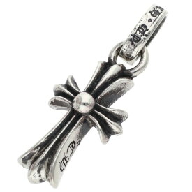 クロムハーツ Chrome Hearts　 CRS BBYFAT ベイビーファット シルバーネックレストップ(シルバー 2.11g)【112062】【OK15】【小物】【中古】bb415#rinkan*A