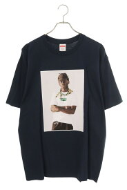 シュプリーム SUPREME　サイズ:L Tyler The Creator Tee フォトプリントTシャツ(ネイビー)【503062】【OM10】【メンズ】【中古】bb127#rinkan*A