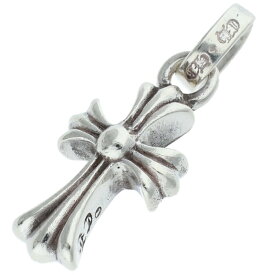 クロムハーツ Chrome Hearts　 CRS BBYFAT ベイビーファット チャーム シルバーネックレストップ(シルバー 2.35g)【613062】【NO05】【小物】【中古】bb455#rinkan*B