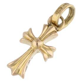 クロムハーツ Chrome Hearts　 22K CRS BBYFAT 22Kベイビーファット チャーム ゴールドネックレストップ(イエローゴールド 3.92g)【704062】【GZ11】【小物】【中古】bb382#rinkan*B