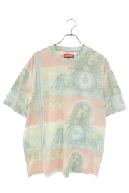 シュプリーム SUPREME　サイズ:M 25AW Jesus S S Top ジーザスプリントTシャツ(マルチカラー)【106062】【FK04】【メンズ】【中古】bb187#rinkan*A