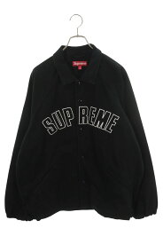 シュプリーム SUPREME　サイズ:XL Arc Denim Coaches Jacket アーチロゴデニムコーチブルゾン(ブラック)【826062】【BS99】【メンズ】【中古】bb459#rinkan*B