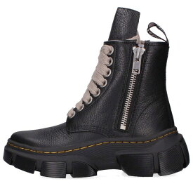リックオウエンス Rick Owens　×ドクターマーチン Dr.Martens サイズ:7 1460 DMXL JUMBO LACE BOOT ジャンボレースブーツ(ブラック)【717062】【OM10】【メンズ】【小物】【中古】bb356#rinkan*S