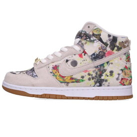 ナイキ NIKE　×シュプリーム SUPREME サイズ:26.5cm SB DUNK HIGH FD8779-100 ラメルジーダンクハイスニーカー(ホワイト)【108062】【BS99】【メンズ】【小物】【中古】bb187#rinkan*A