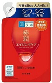 送料無料 肌ラボ 極潤 薬用ハリ化粧水 詰替え用 170ml 化粧水 ローション ヒアルロン酸 ハダラボ ロート製薬 ハリ肌 うるおい エイジングケア ユニセックス 角質細胞 しっとりタイプ 洗顔後 べたつかない 長時間キープ 化粧ノリ リピート みずみずしい 肌にやさしい 必需品