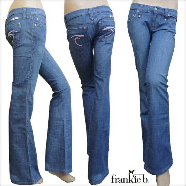 楽天市場】Frankie B Super Low Rise Ladies Jeans フランキービー 