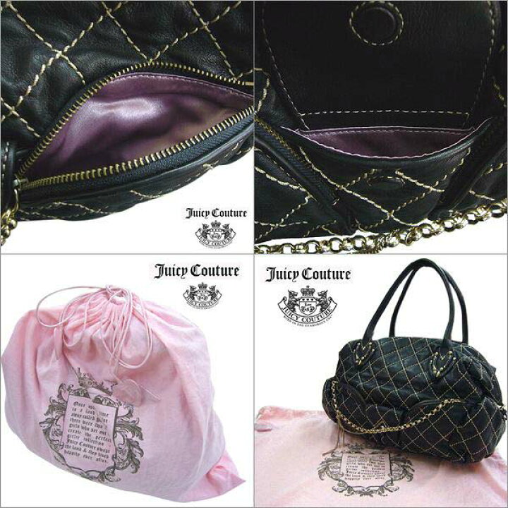 楽天市場】JUICY COUTURE ハンドバッグ ラムスキン レディース  
