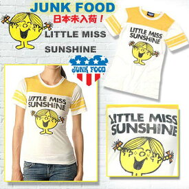 送料無料 レディース　半袖　Tシャツ　JUNK FOOD　ジャンクフード　リトルミス サンシャイン　春　夏