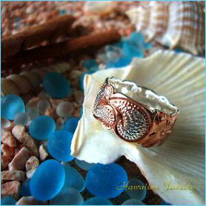 �������� �A�N�Z�T���[ ���f�B�[�X�@�w�ց@�����O�@�V���o�[�@�s���N�S�[���h�@Hawaiian Jewelry Ring�@�n���C�A���W���G���[�@�X�N���[��(�g)&�v�������A �@�L�O���@�a�����@�v���[���g ������