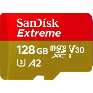 SanDisk MicroSD 128GB UHS-I U3 V30 Write Up to 90MB/s Full HD & 4K SanDisk Extreme SDSQXAA-128G-GN6MN TfBXN GNXg[ microSD [J[h COpbP[W y[z
