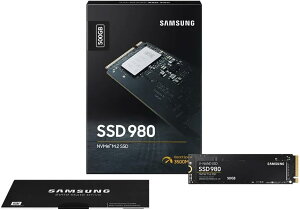 Samsung 980 500 GB PCIe 3.0 (up to 3.100 MB/s) NVMe M.2 Internal Solid State Drive (SSD) (MZ-V8V500BW)�@�y���s�A���i�z�@����SSD �T���X��
