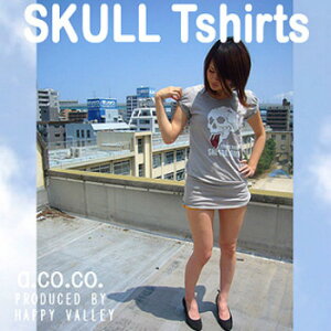 ���f�B�[�X�@T�V���c�@�`���j�b�N�@a.co.co. �A�R�R�@�X�J���@�`���j�b�NT�V���c�@skull tunic tee�@�t�@�ā@�����@�[���@��������