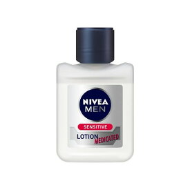 NIVEA ニベアメン センシティブローション 110ml 化粧水 スキンケア 男性 保湿 肌 髭剃り メンズ 花王 ベタつかず なめらかで とろみのあるローション アルコール無配合 無香料 無着色 弱酸性 ハリ シミ メラニン生成 小じわ 加齢 カミソリ負け 肌に優しい 敏感肌 日本製