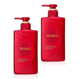 送料無料 TSUBAKI ツバキ プレミアムモイスト ヘアシャンプー&コンディショナー セット 各490ml 本体 資生堂 つや髪 うるおい おすすめシャンプートリートメント ユニセックス フローラルフルーティーの香り ローヤルゼリー 大豆プロテイン 椿オイル みずみずしい リピート