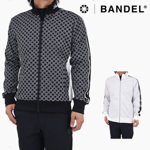 yԌ|Cg10{zy25AWz BANDEL GOLF ofSt ALLOVER SWITCH LINE BLOUSON / IN^XS TChC WbvAbvu] St X|[c AEghA  H~ M-XL BGS-5AASLB