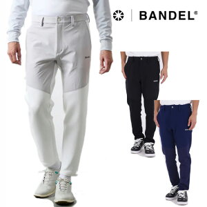 yԌ|Cg10{zy25AWz BANDEL GOLF ofSt FRONT SWITCH TAPERED PANTS / {fBOf nCubhOpc St X|[c AEghA Y{ S H~ M-XL BGS-5AFSTP