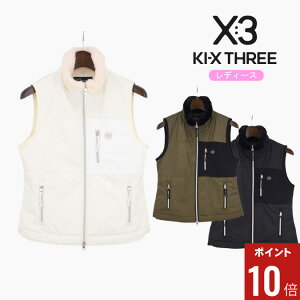 �y���Ԍ���|�C���g10�{�z�y25AW�z�y���f�B�[�X�z KI-XXX THREE �L�b�N�X���[ FAKE BOA FULL ZIP BEST / �t�F�C�N�{�A �t���W�b�v �x�X�g ���S �J�W���A�� �m�[�X���[�u �S���t �X�|�[�c M 25AWKW14