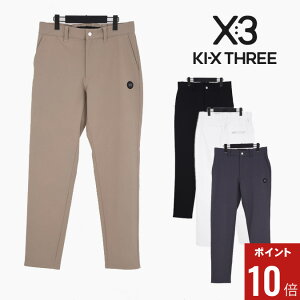 yԌ|Cg10{zy25AWz KI-XXX THREE LbNX[ WATER REPELLENT WARM TAPERED PANTS /  N e[p[h pc XbNX pc K S St X|[c L 25AWKM24