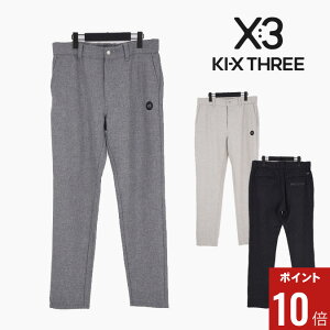 yԌ|Cg10{zy25AWz KI-XXX THREE LbNX[ HOUNDSTOOTH TAPERED PANTS / 璹 e[p[h pc XbNX pc K S St X|[c L 25AWKM26