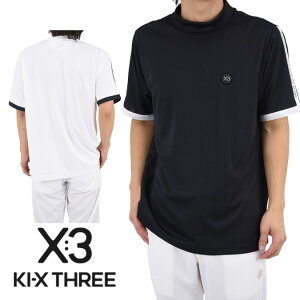 �y26SS�z KI-XXX THREE �L�b�N�X���[ SLEEVE LINE MOCK TEE / ���b�N�l�b�NT�V���c ���� �X�g���b�` ���S �V���v�� �h���X�R�[�h �a�m �S���t �X�|�[�c �R���y ���E���h �g�b�v�X ���� �L�b�N�X���[ �E�F