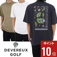【期間限定ポイント10倍】【26SS】DEVEREUX GOLF デヴァローゴルフ DVG CROCO MOCK T / マイクロカノコ素…