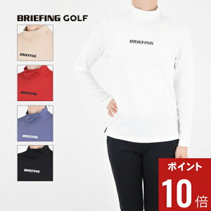 yԌ|Cg10{zBRIEFING GOLF u[tBO St TOUR LS HIGH NECK fB[X TVc bNlbN  Xgb` z A[oSt X|[c AEghA XS-L SS-L BBG231W08
