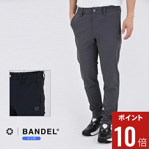 yԌ|Cg10{zy25SSzBANDEL GOLF ofSt SWITCH LOGO STRECH TAPERED PANTS / obNS Xgb` e[p[h pc St X|[c Y{ UVJbg S M-XXL BGS-5SSLTP