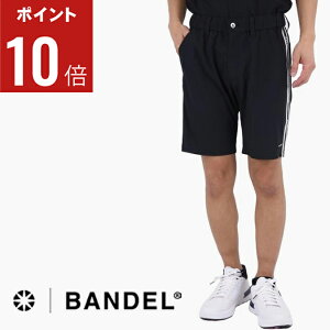 �y���Ԍ���|�C���g10�{�z�y26SS�z BANDEL GOLF �o���f���S���t CONCEPT NOTES TAPING HALF PANTS / �J�m�R�f�� �f�U�C���e�[�v �V���[�g�p���c �S���t �X�|�[�c �{�g���X ���Y�{�� �v���[���g �R���y ���E